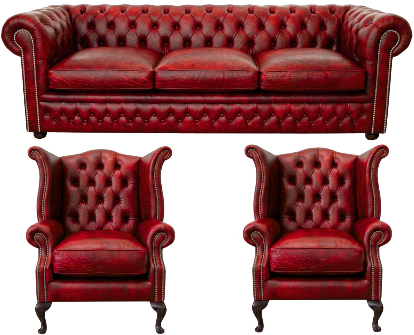 The Kensington Chesterfield 3 Piece Suite