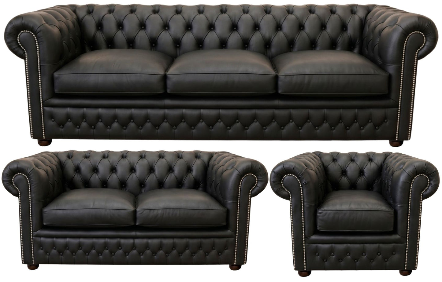 The Kensington Chesterfield 3 Piece Suite