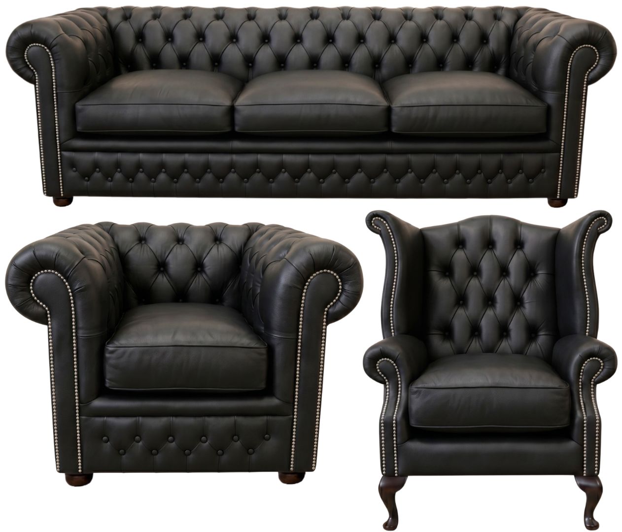The Kensington Chesterfield 3 Piece Suite