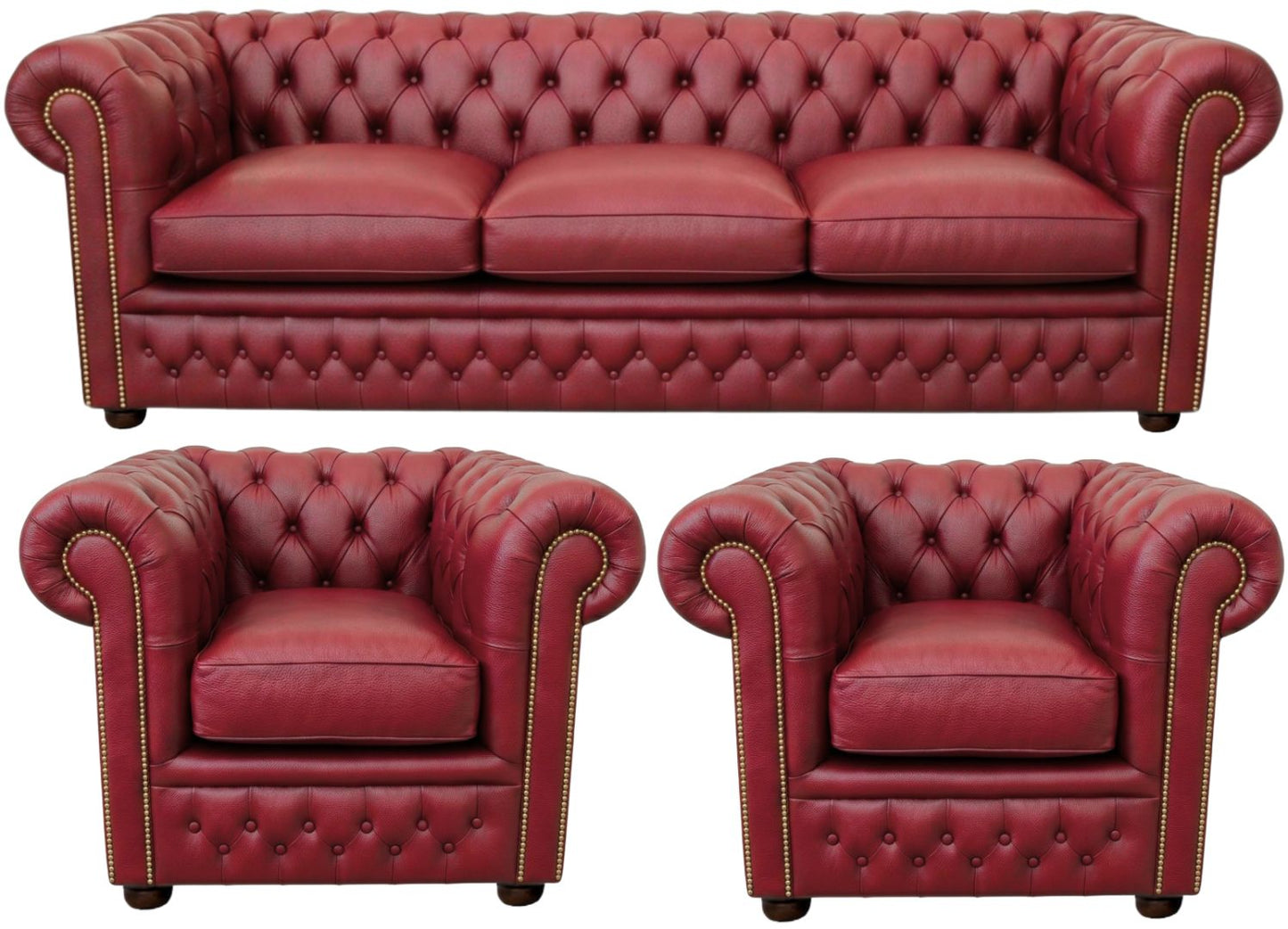 The Kensington Chesterfield 3 Piece Suite