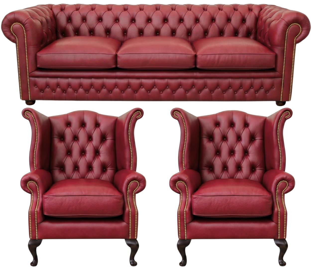 The Kensington Chesterfield 3 Piece Suite