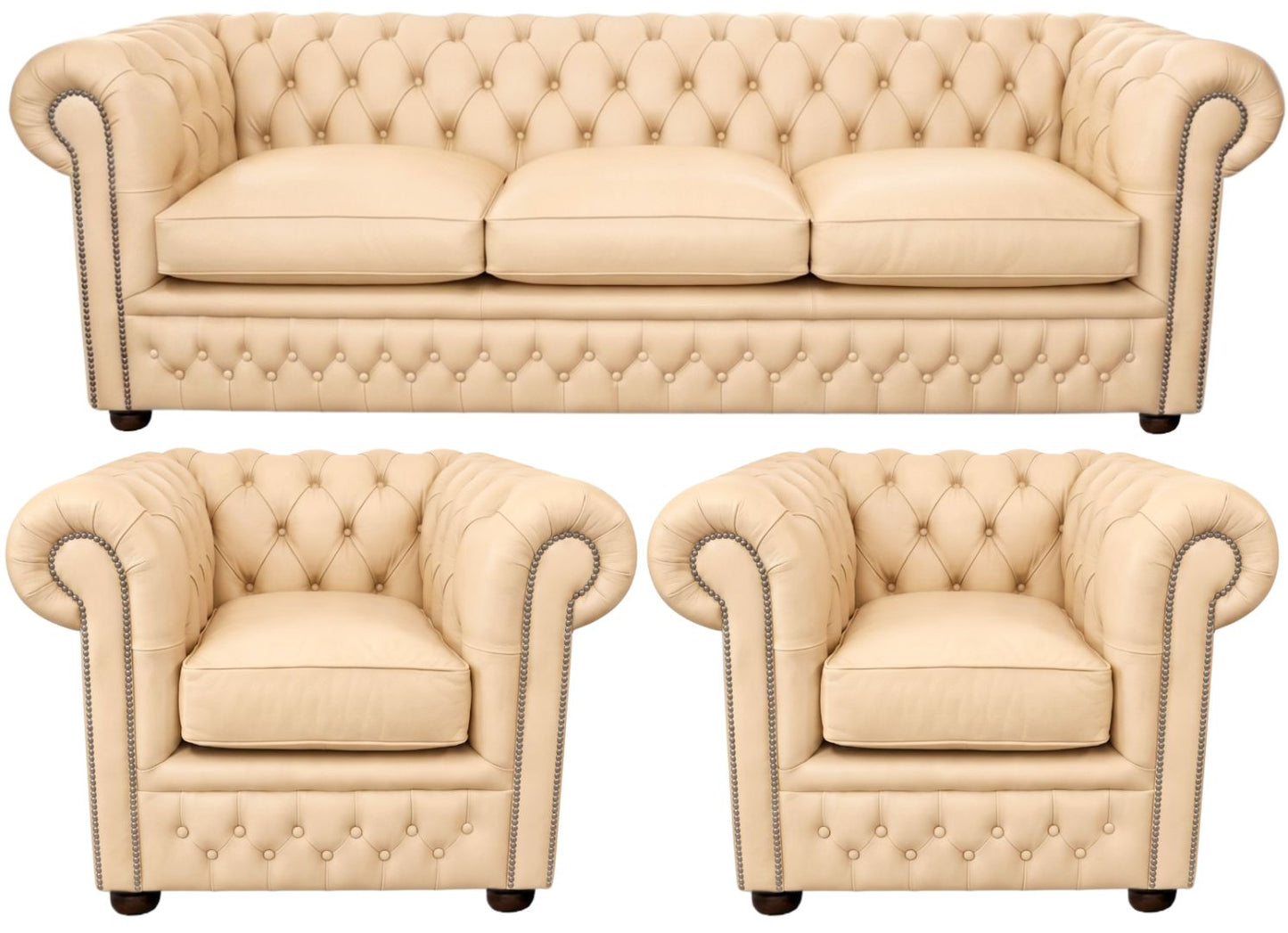 The Kensington Chesterfield 3 Piece Suite