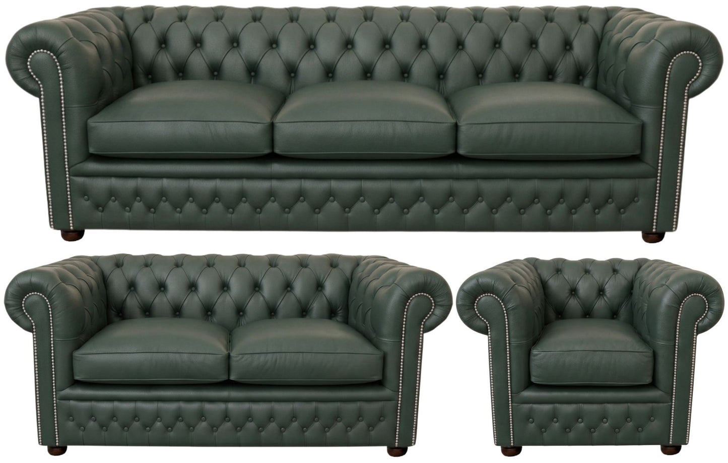 The Kensington Chesterfield 3 Piece Suite