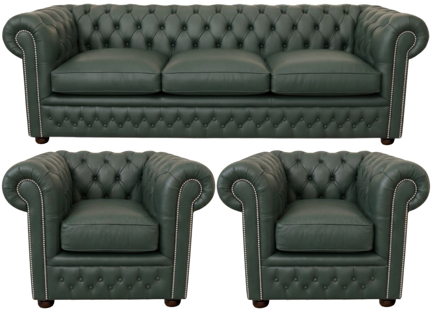 The Kensington Chesterfield 3 Piece Suite