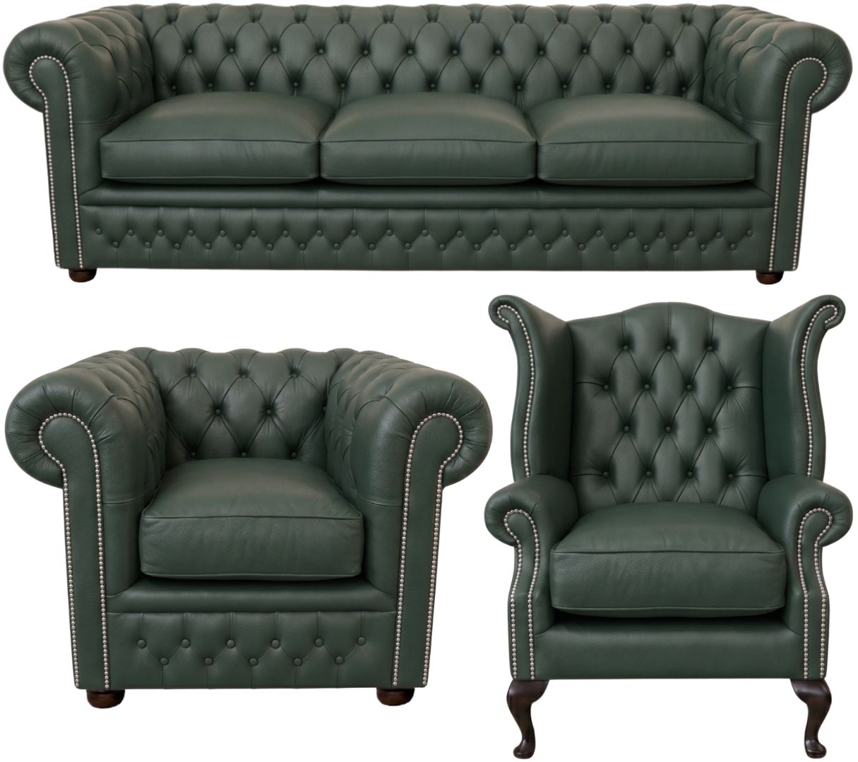 The Kensington Chesterfield 3 Piece Suite