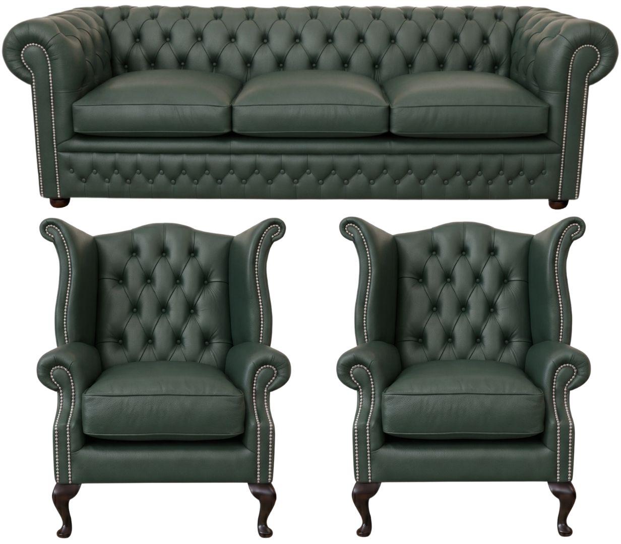 The Kensington Chesterfield 3 Piece Suite