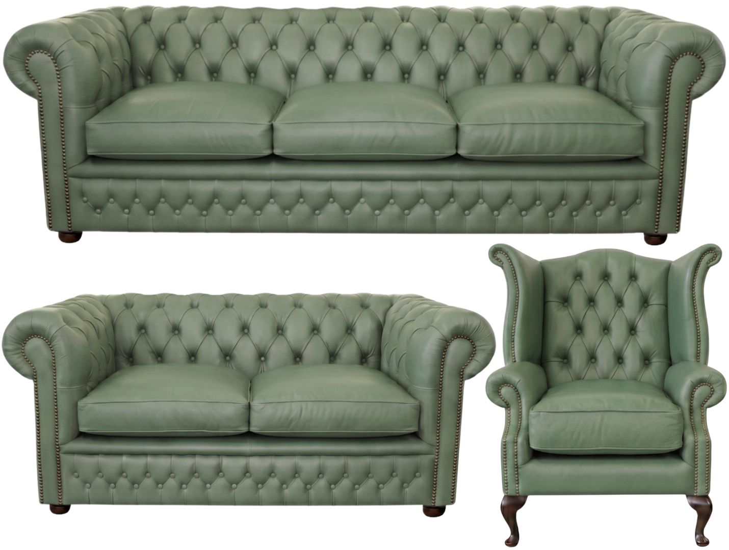 The Kensington Chesterfield 3 Piece Suite