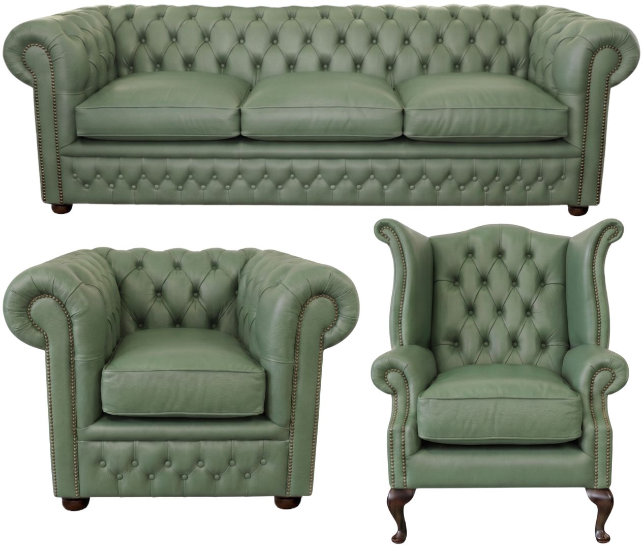 The Kensington Chesterfield 3 Piece Suite