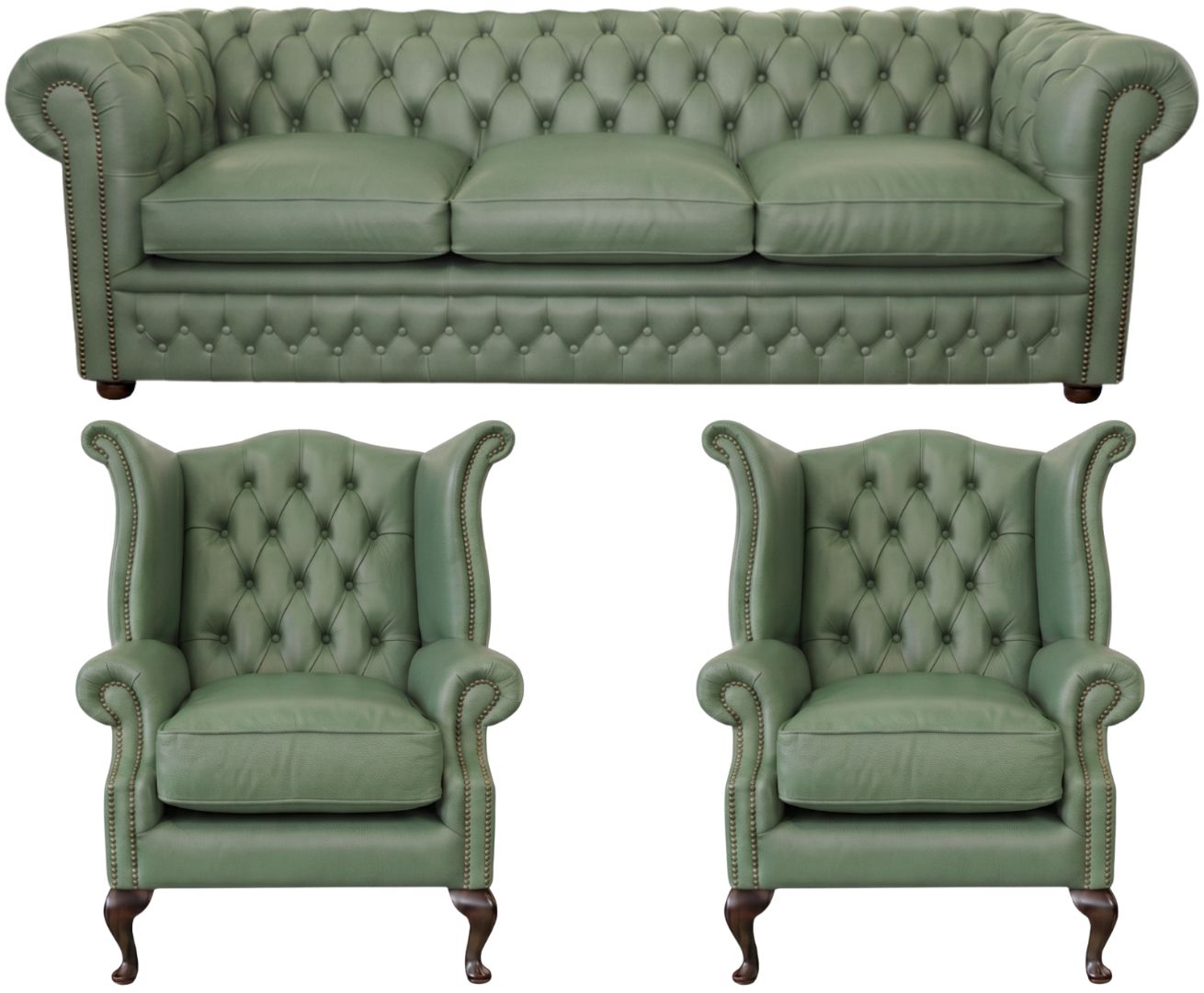 The Kensington Chesterfield 3 Piece Suite