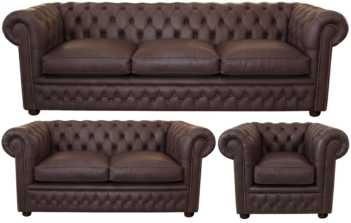 The Kensington Chesterfield 3 Piece Suite