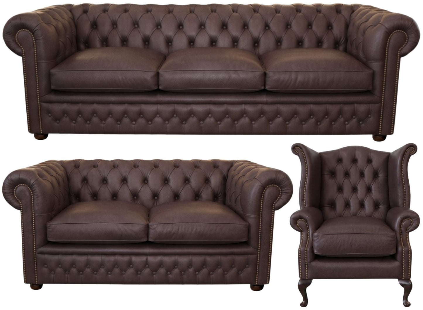 The Kensington Chesterfield 3 Piece Suite
