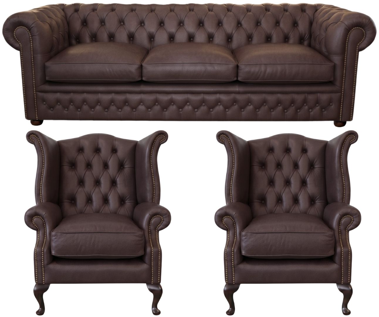 The Kensington Chesterfield 3 Piece Suite