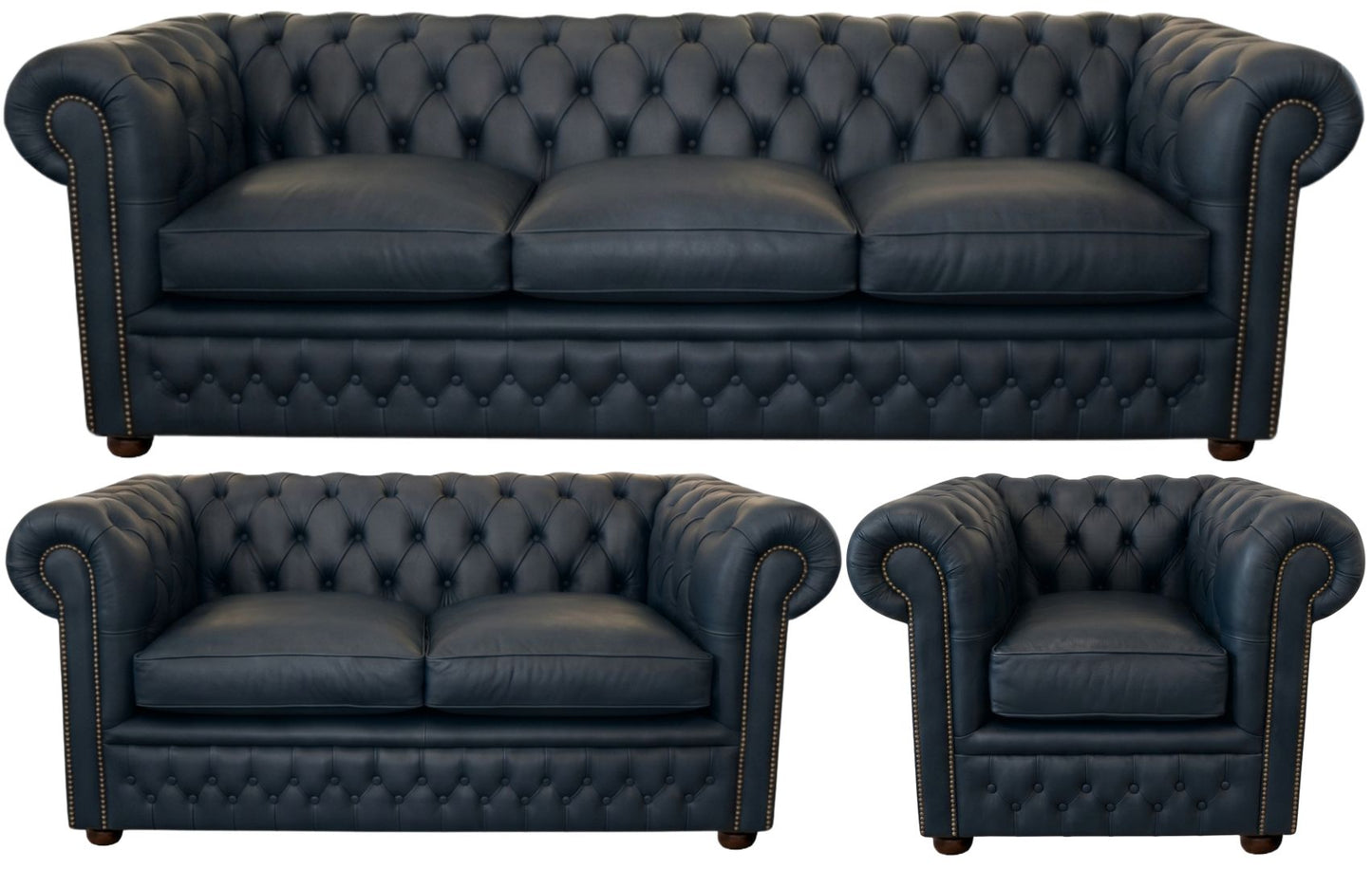 The Kensington Chesterfield 3 Piece Suite