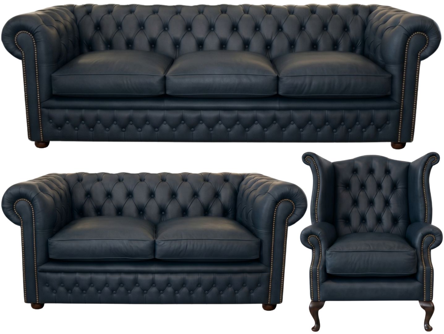 The Kensington Chesterfield 3 Piece Suite