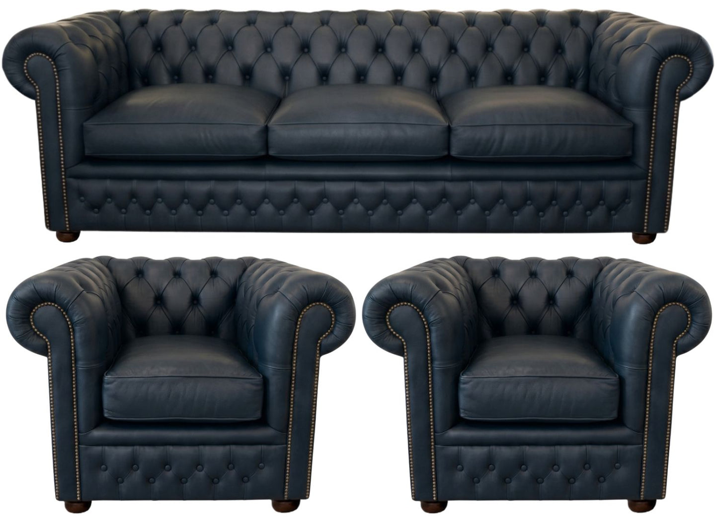 The Kensington Chesterfield 3 Piece Suite