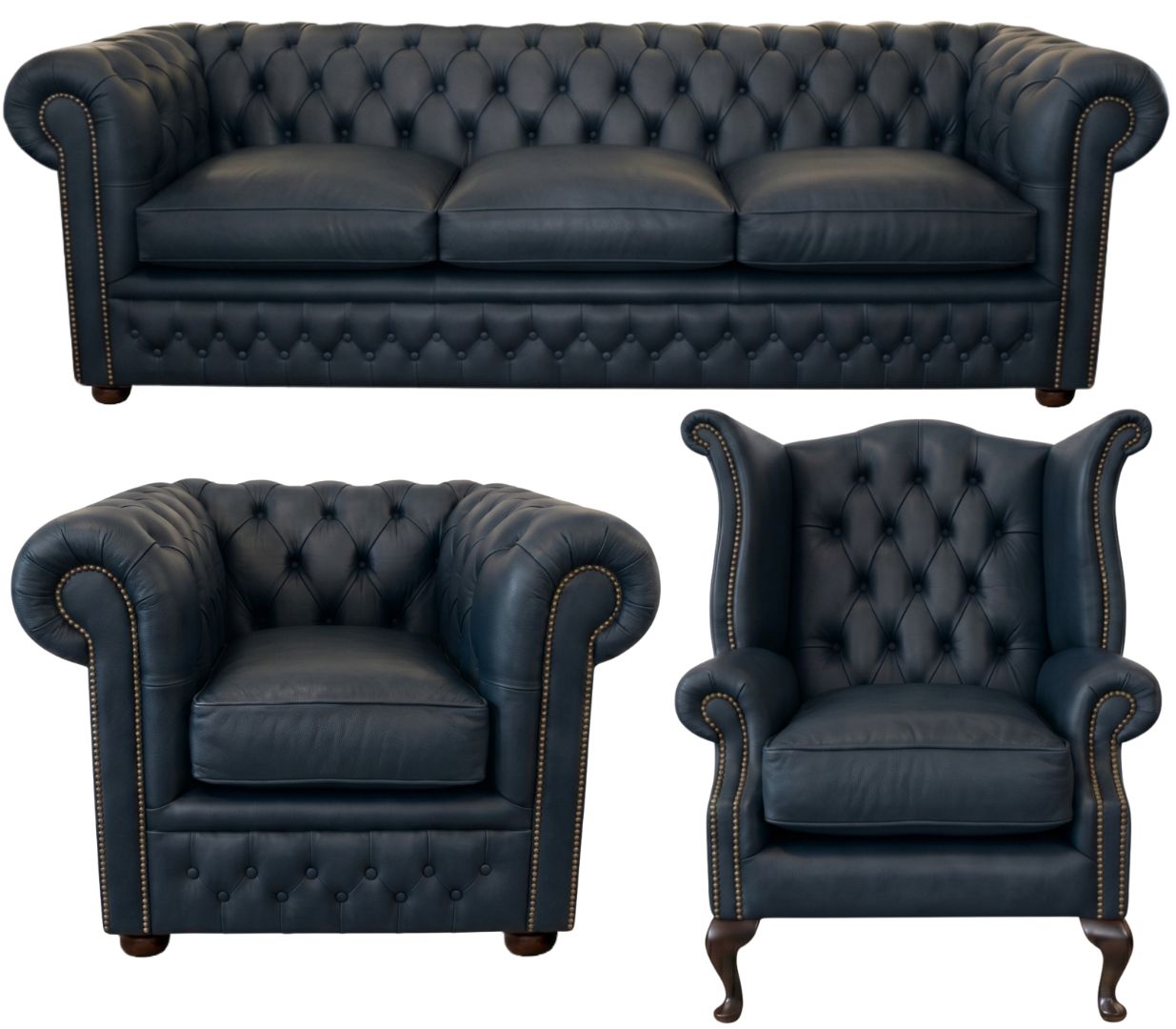 The Kensington Chesterfield 3 Piece Suite