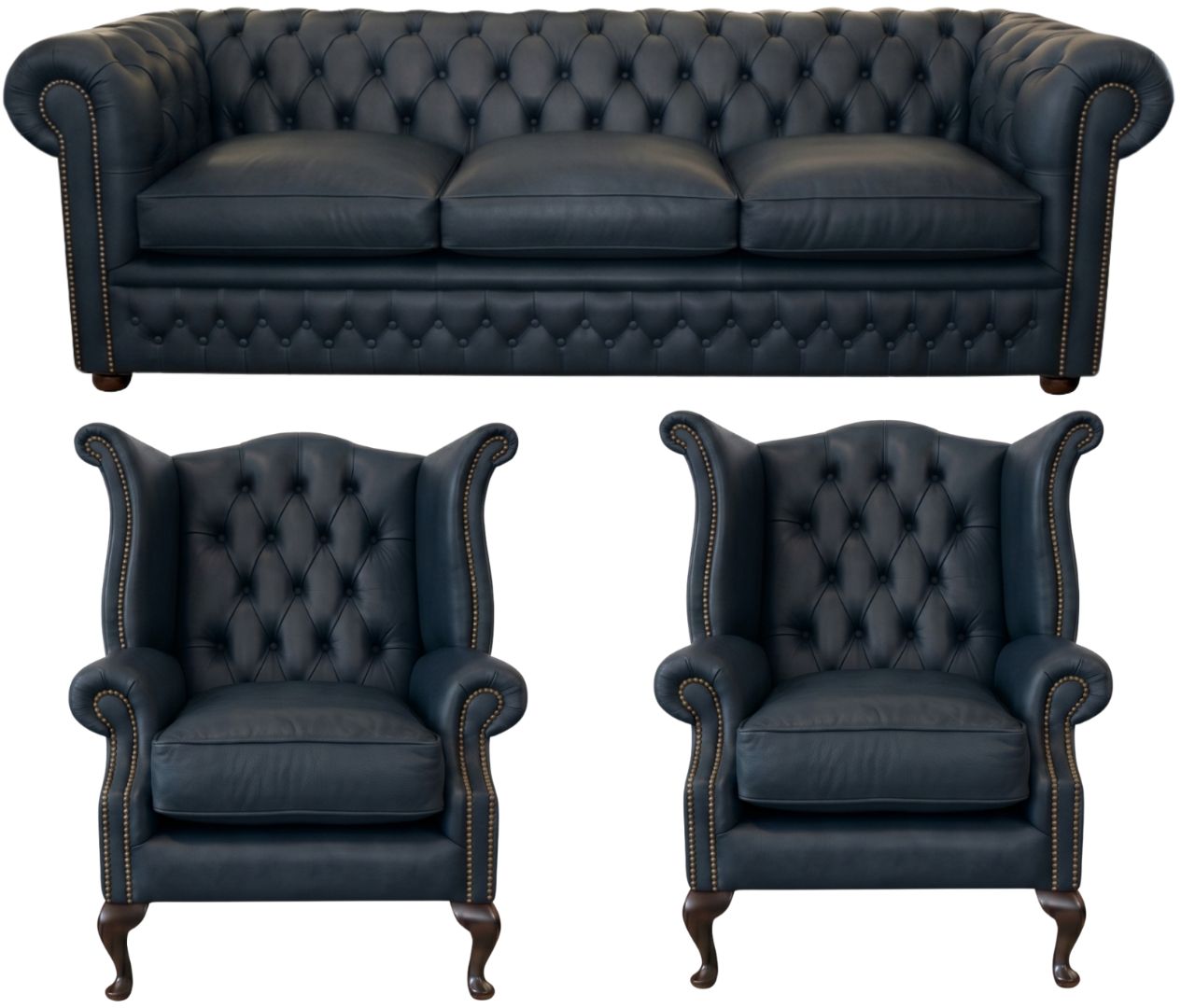 The Kensington Chesterfield 3 Piece Suite