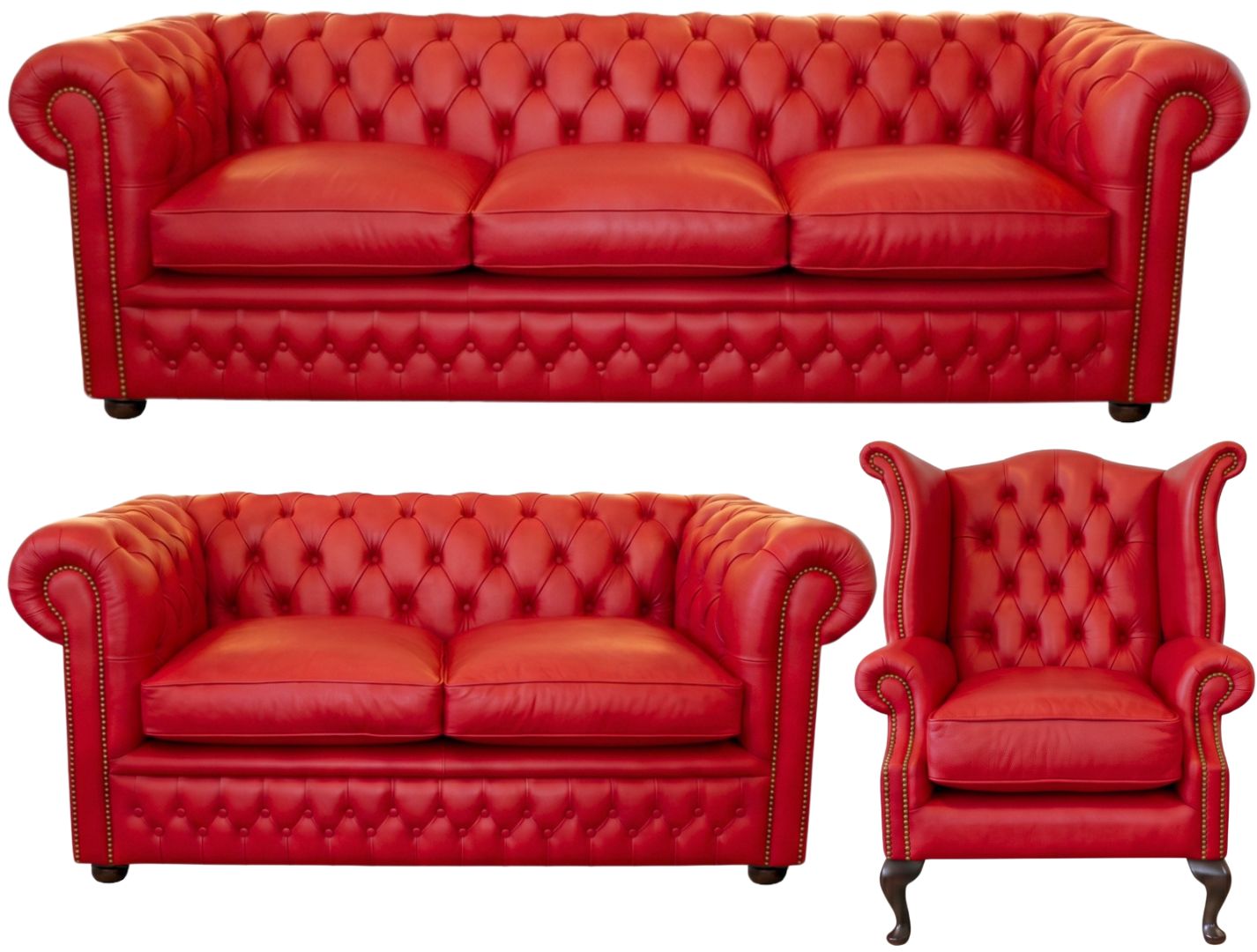 The Kensington Chesterfield 3 Piece Suite