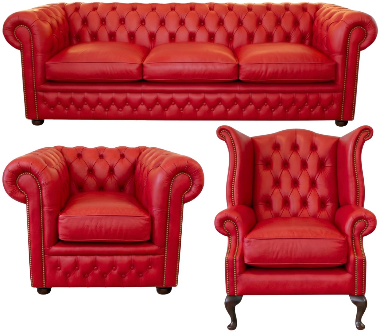 The Kensington Chesterfield 3 Piece Suite