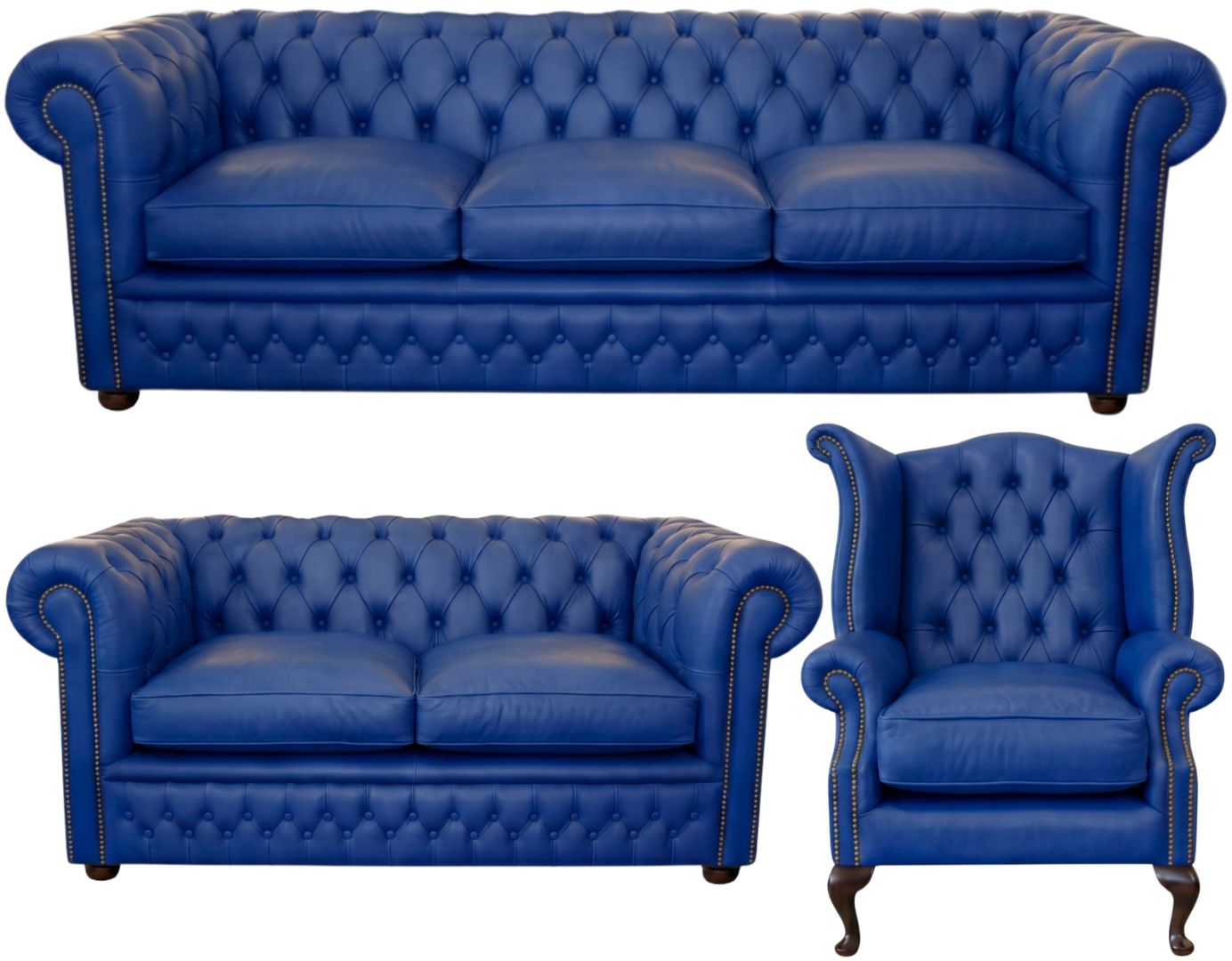 The Kensington Chesterfield 3 Piece Suite