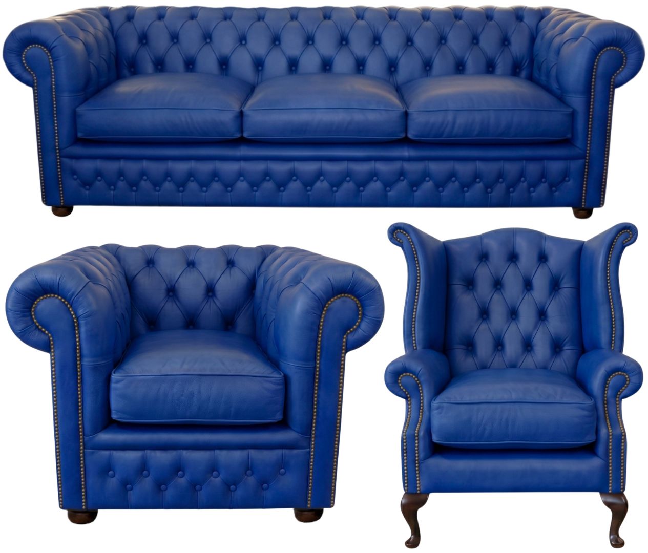 The Kensington Chesterfield 3 Piece Suite