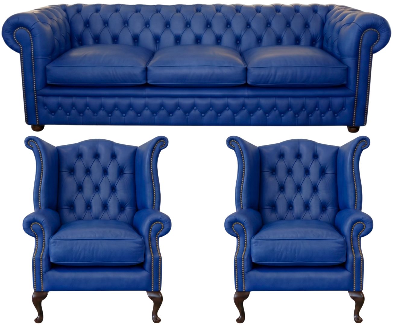 The Kensington Chesterfield 3 Piece Suite