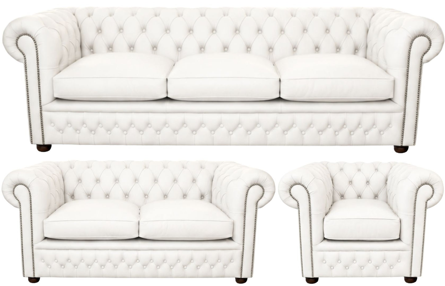 The Kensington Chesterfield 3 Piece Suite