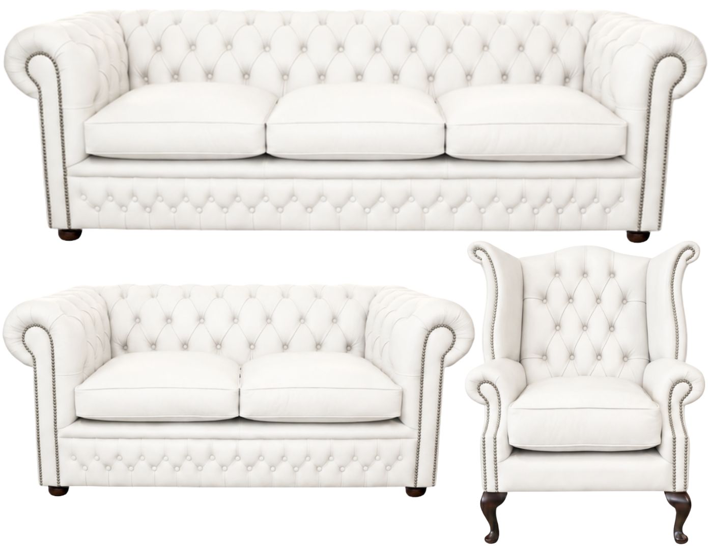 The Kensington Chesterfield 3 Piece Suite