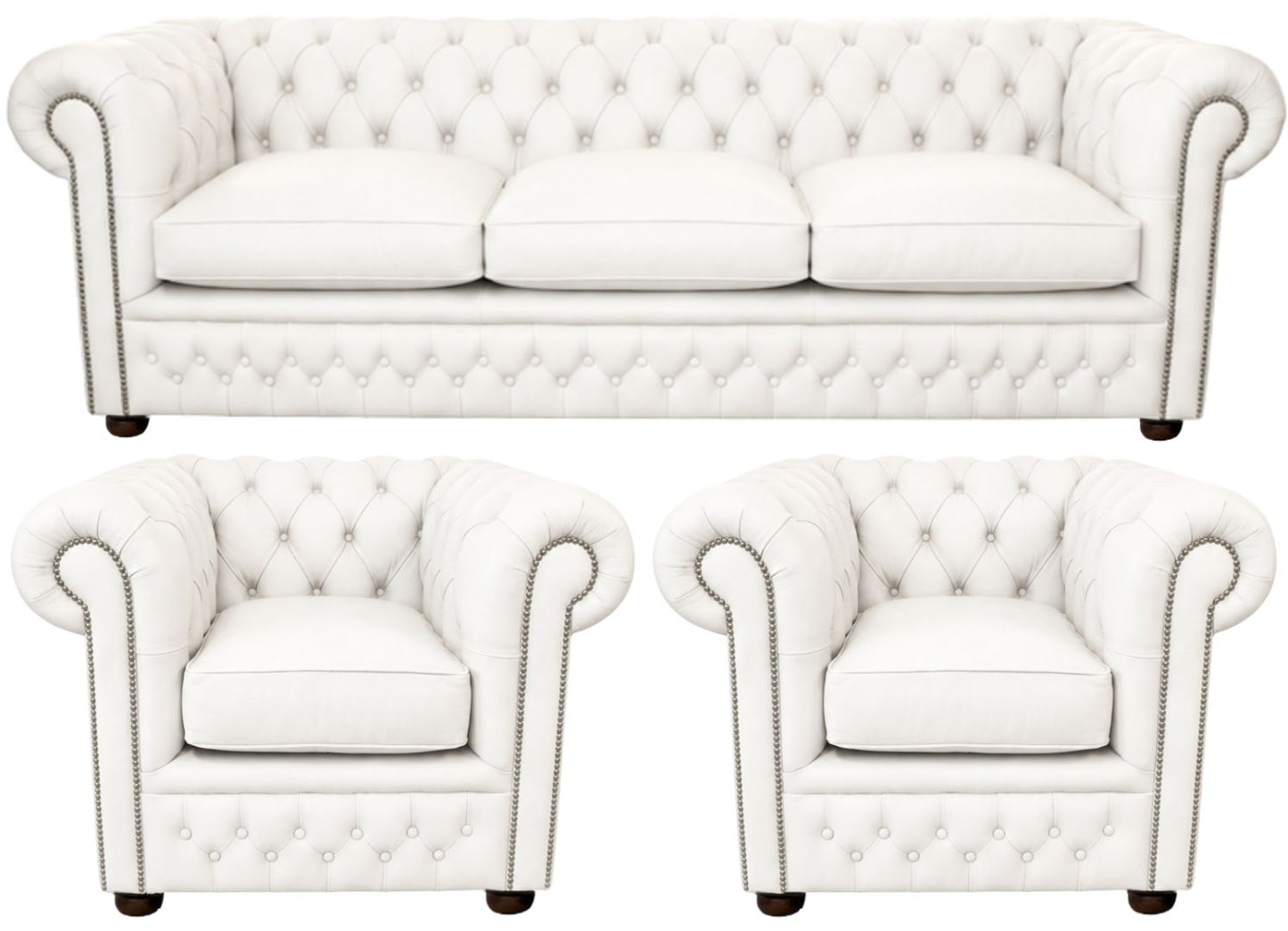 The Kensington Chesterfield 3 Piece Suite