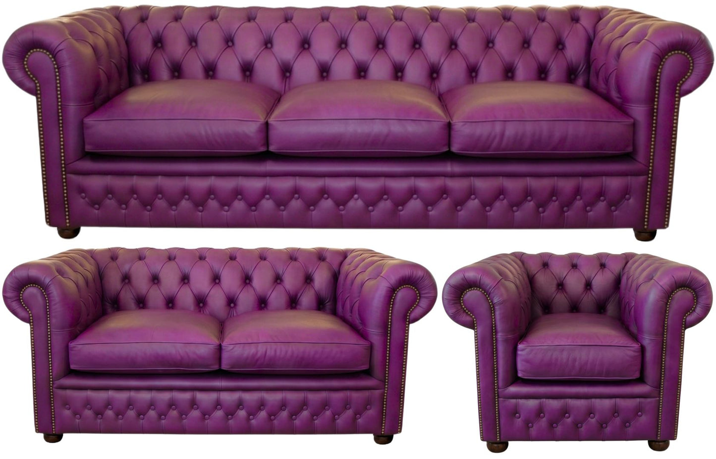 The Kensington Chesterfield 3 Piece Suite