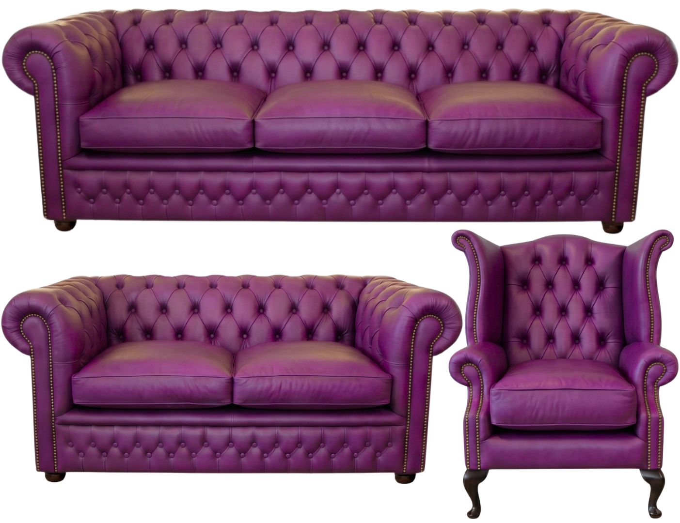 The Kensington Chesterfield 3 Piece Suite