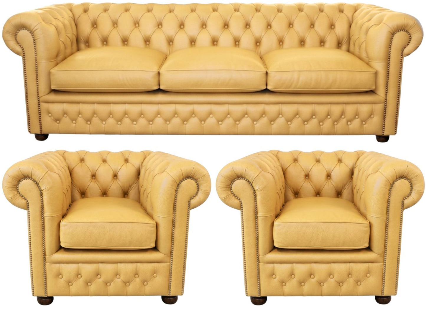 The Kensington Chesterfield 3 Piece Suite