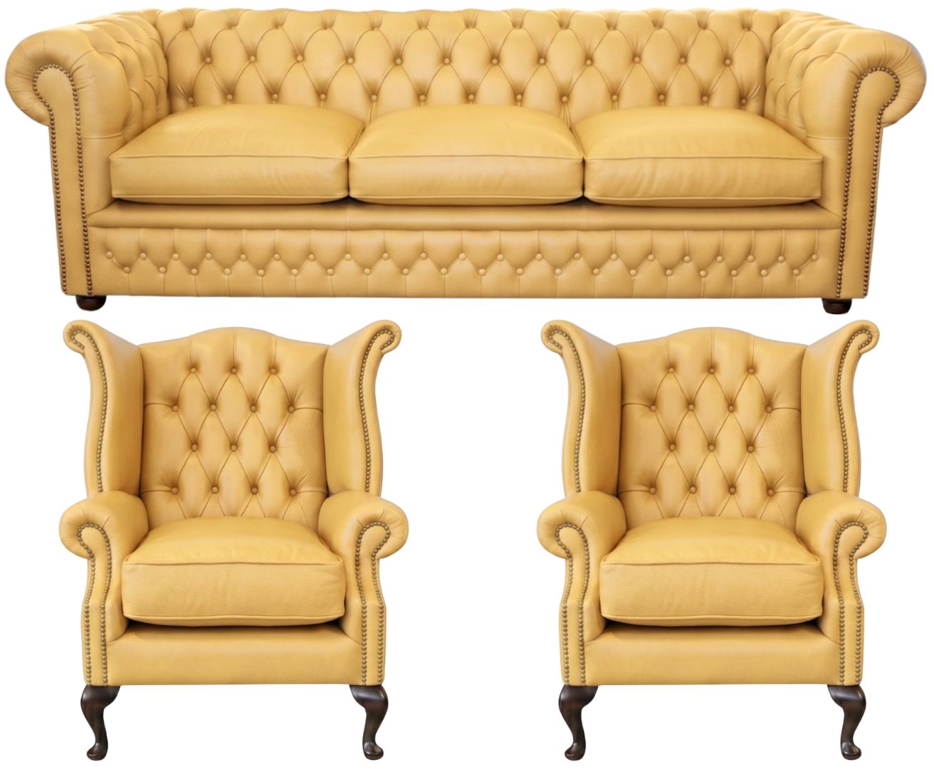 The Kensington Chesterfield 3 Piece Suite