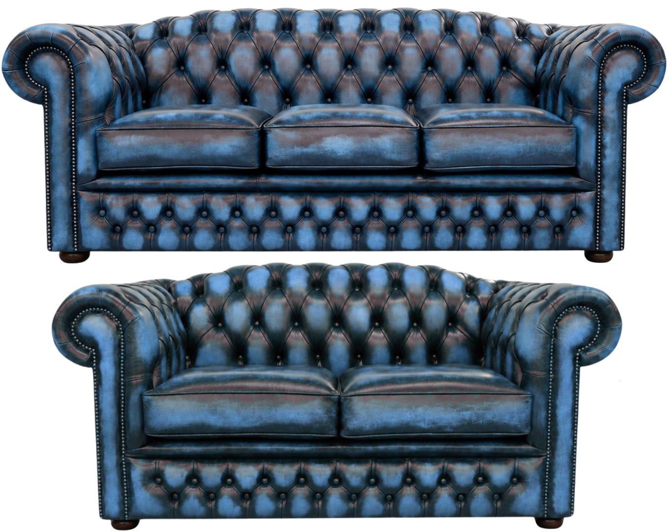 The Royale Chesterfield 3 Piece Suite