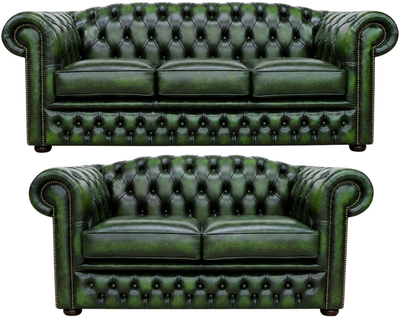 The Royale Chesterfield 3 Piece Suite