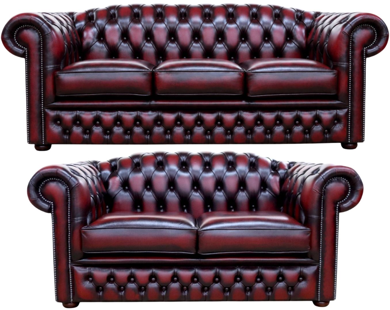 The Royale Chesterfield 3 Piece Suite