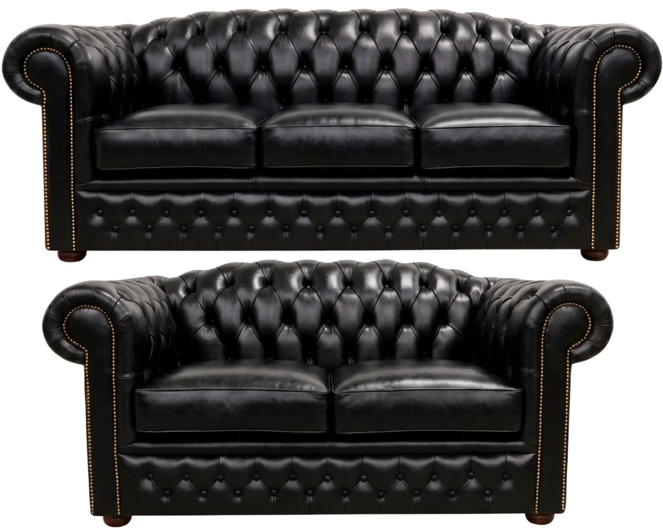 The Royale Chesterfield 3 Piece Suite