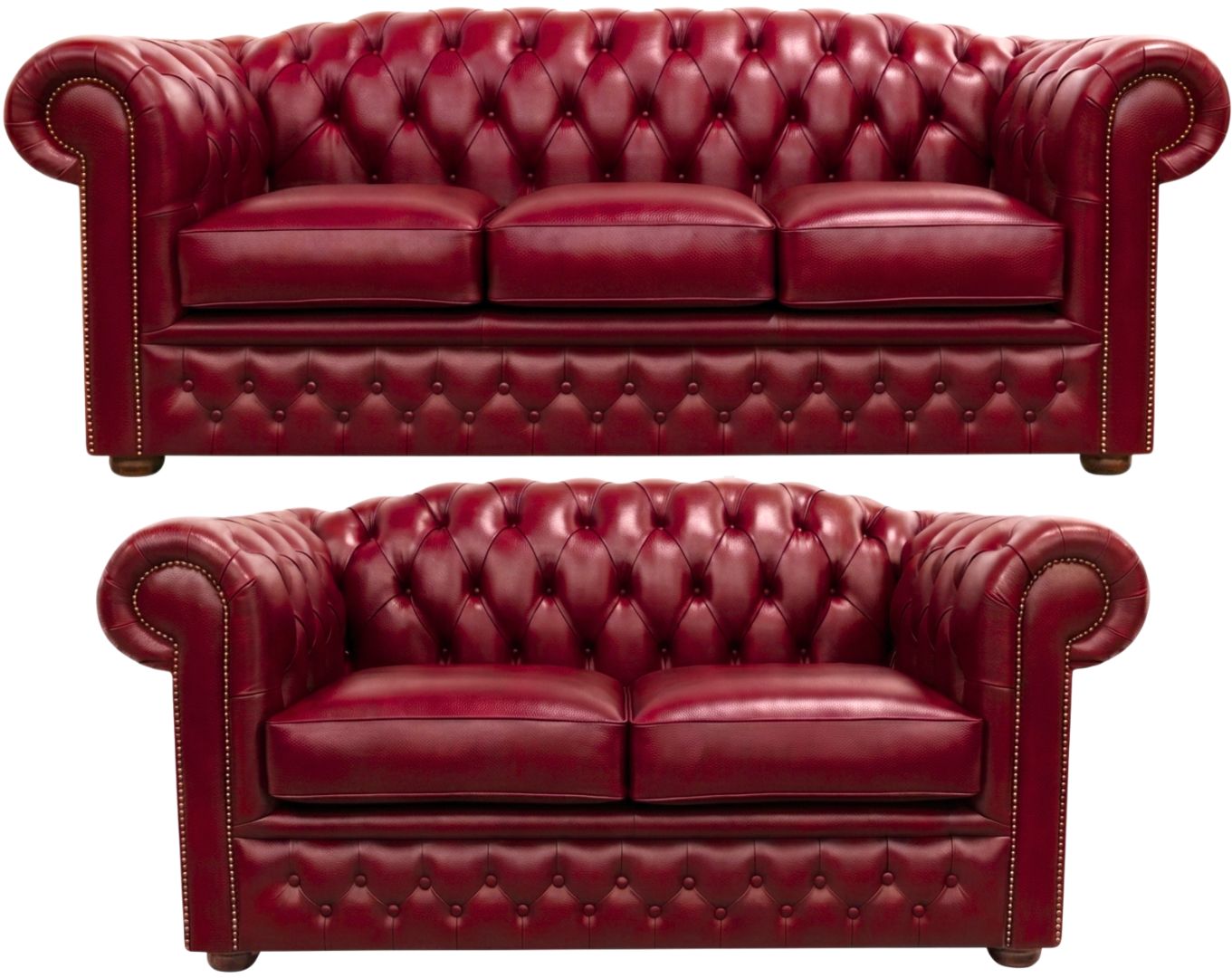 The Royale Chesterfield 3 Piece Suite
