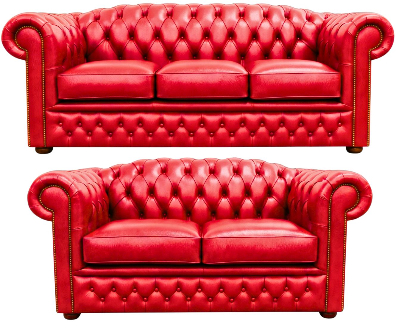 The Royale Chesterfield 3 Piece Suite