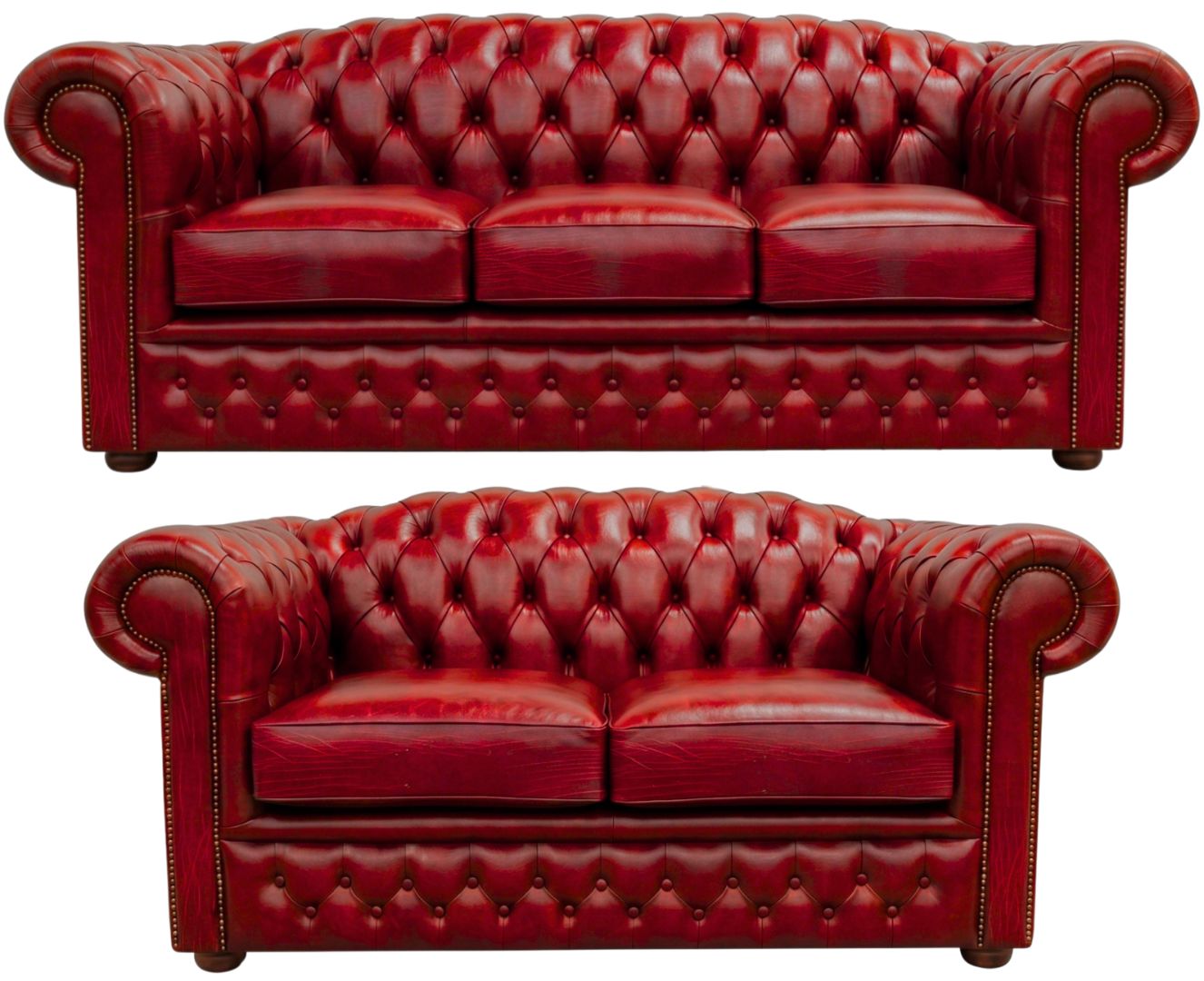 The Royale Chesterfield 3 Piece Suite