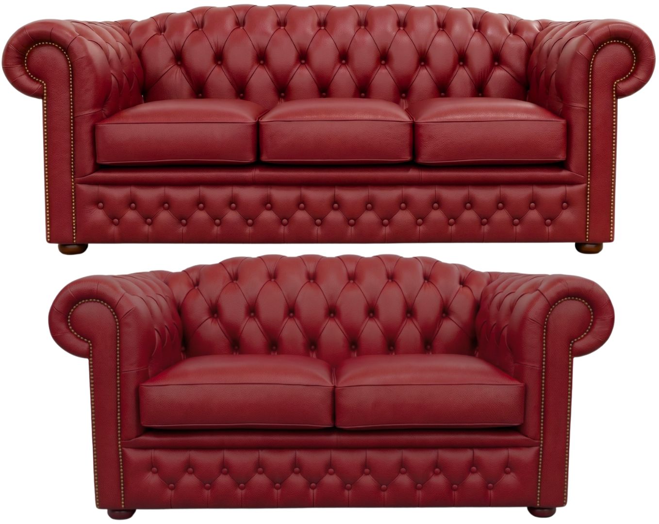 The Royale Chesterfield 3 Piece Suite
