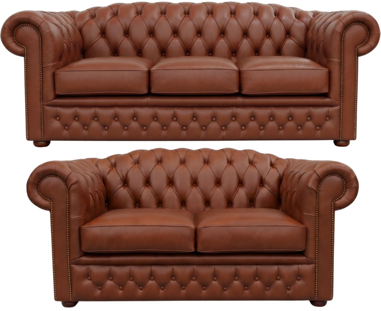 The Royale Chesterfield 3 Piece Suite
