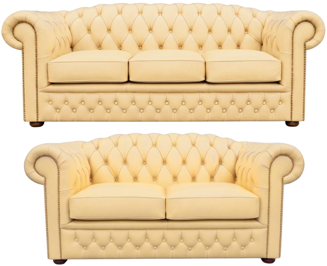 The Royale Chesterfield 3 Piece Suite