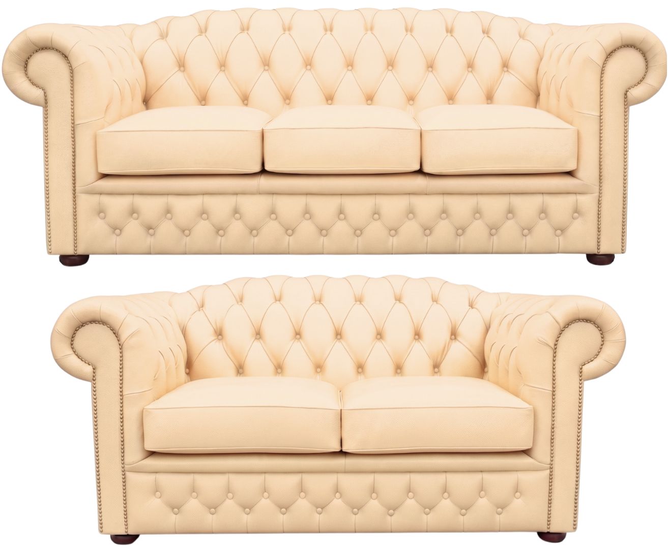 The Royale Chesterfield 3 Piece Suite