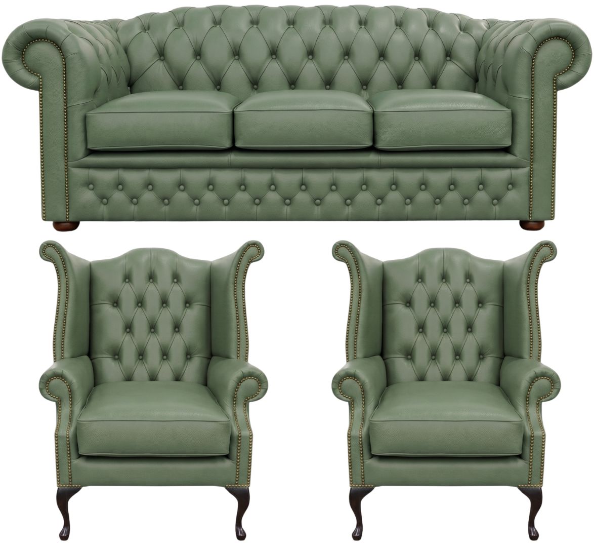 The Royale Chesterfield 3 Piece Suite