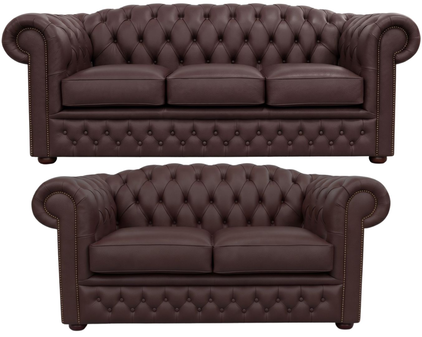 The Royale Chesterfield 3 Piece Suite