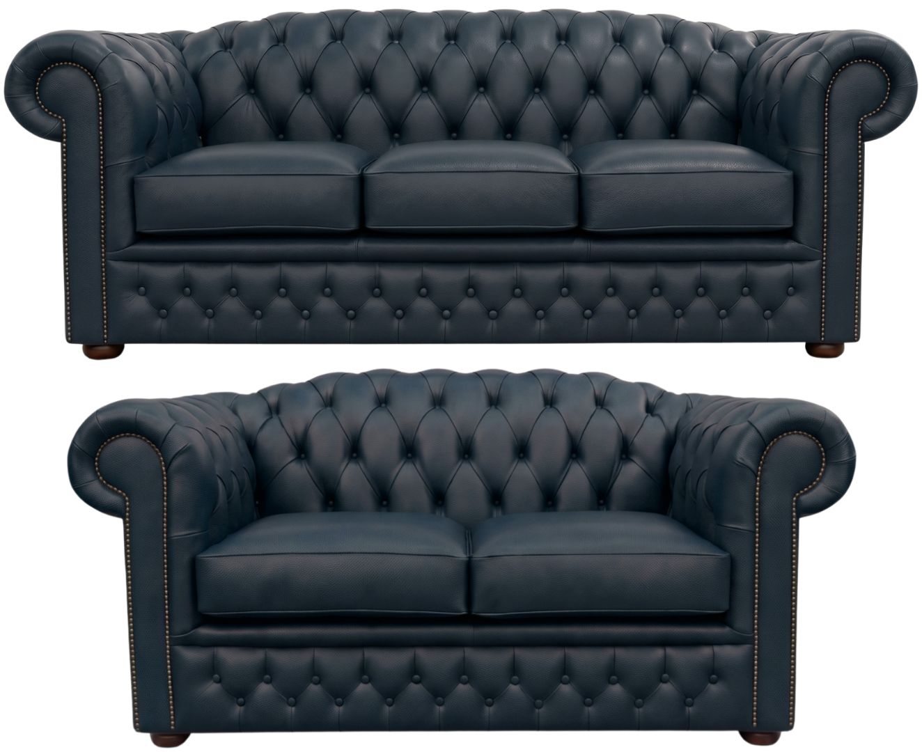 The Royale Chesterfield 3 Piece Suite
