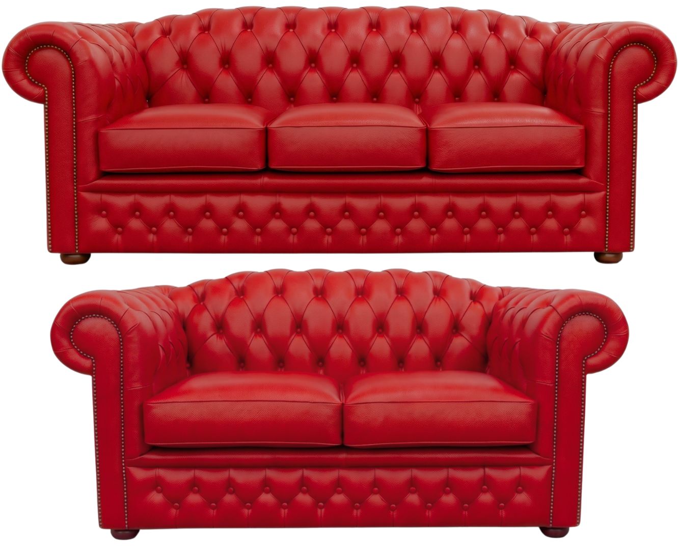The Royale Chesterfield 3 Piece Suite