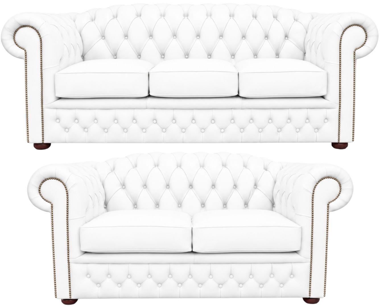 The Royale Chesterfield 3 Piece Suite