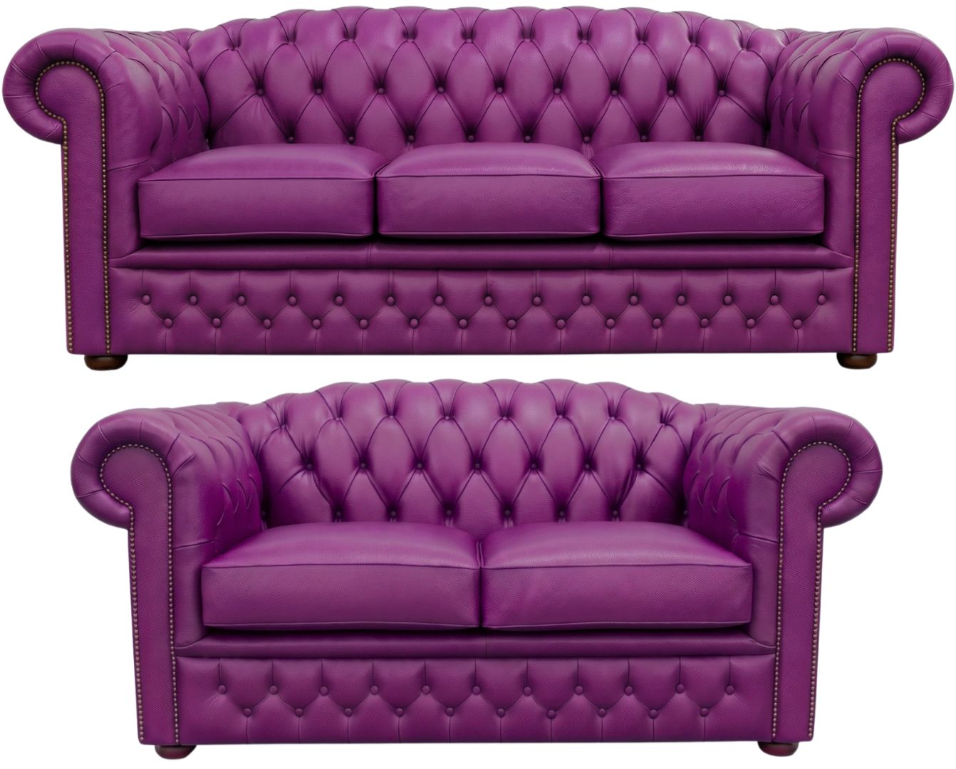 The Royale Chesterfield 3 Piece Suite